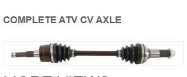 6 BALL HD DRIVESHAFT FRONT LH, ALLBALLS AB6-YA-8-111, 5KM-2510F-11-00 YAMAHA YFM660 Grizzly